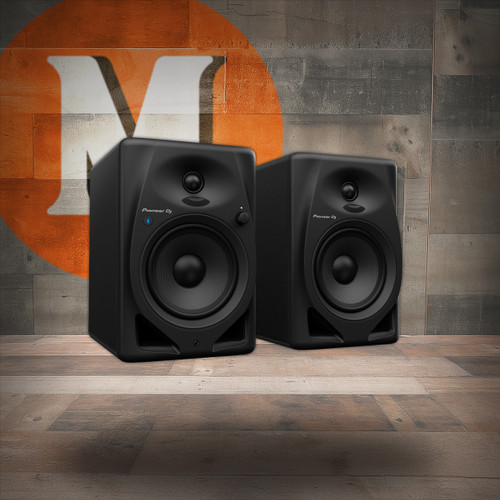 Pioneer DJ DM-50D 5” Desktop Monitor System - Black (DM-50D