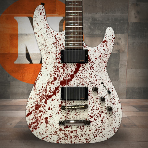 Schecter Hellraiser C-VI Electric Guitar - Blood Splatter (184