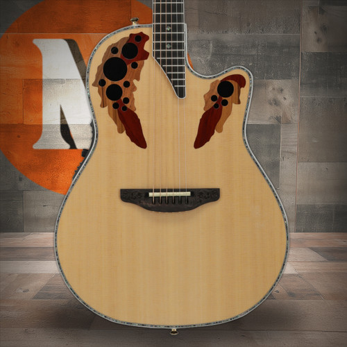 Ovation C778-ANV Custom Elite 60th Anniversary Acoustic-Electric