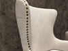 Grace Tufted Back Dining Chair With Arms In Beige Grace Tufted Back Dining Chair With Arms In Beige