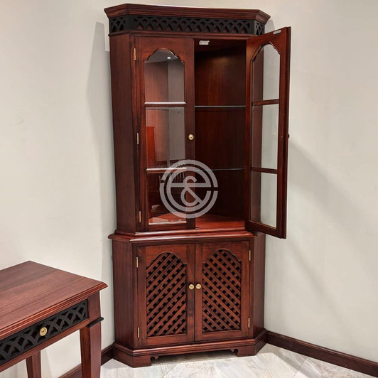 Manila Corner Cabinet    (Made on Order)