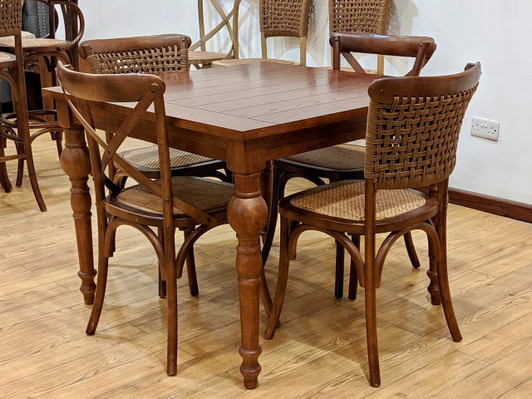 Square 4S Bistro Table in Brown Square 4S Bistro Table in Brown