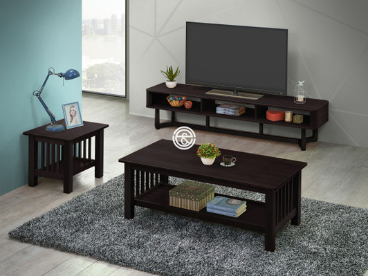 Mission Coffee Table in Cappuccino Mission Coffee Table in Cappuccino