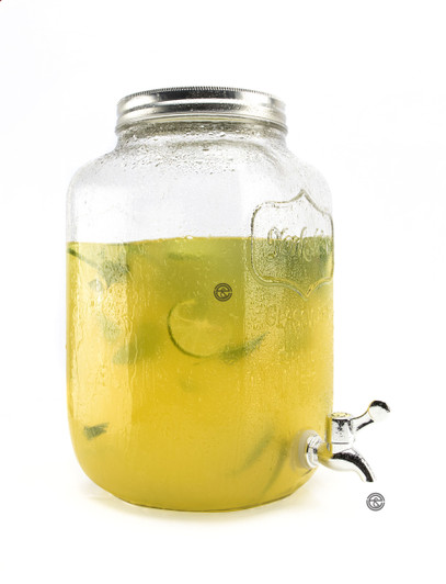 Mason Jar Glass Water Dispenser 8L-