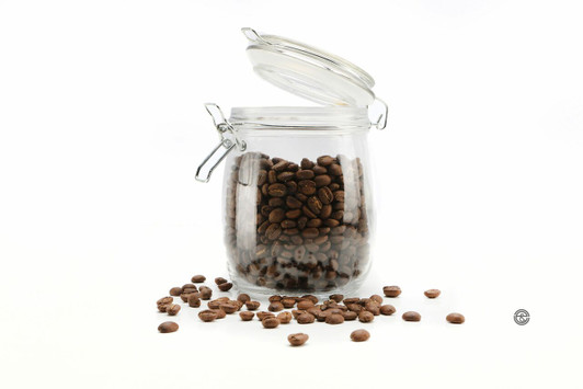 Set of 6 Retro Glass Jar With Clip Lid 750ml  Set of 6 Retro Glass Jar With Clip Lid 750ml