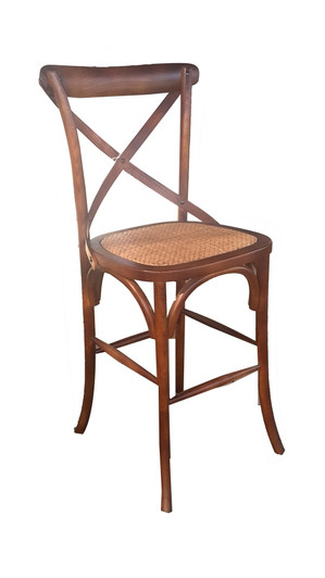 Allan Kitchen Counter Chair in Brown Allan Kitchen Counter Chair in Brown