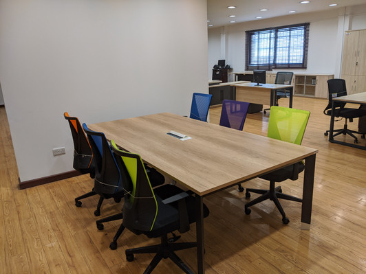 Coney Conference Table 3.2mx1.4m In MC02/Grey