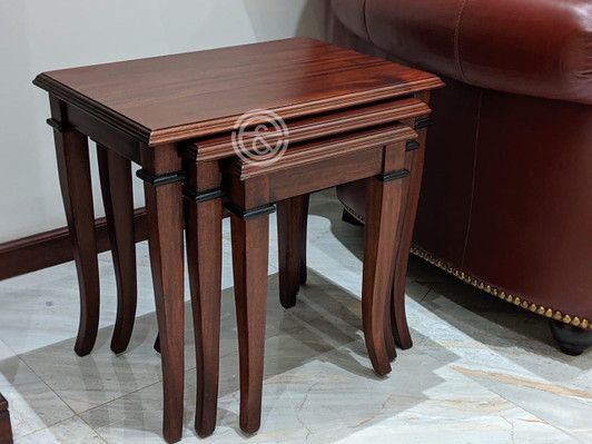 Manila Nest Of Stools (Made on Order) Manila Nest Of Stools (Made on Order)