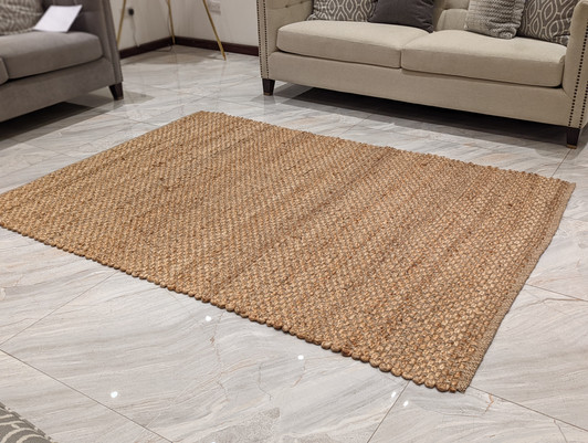 Braided Shuttle Weave Dhurrie (MH-3504)-Natural-1.6 X 2.3 Braided Shuttle Weave Dhurrie (MH-3504)-Natural-1.6 X 2.3