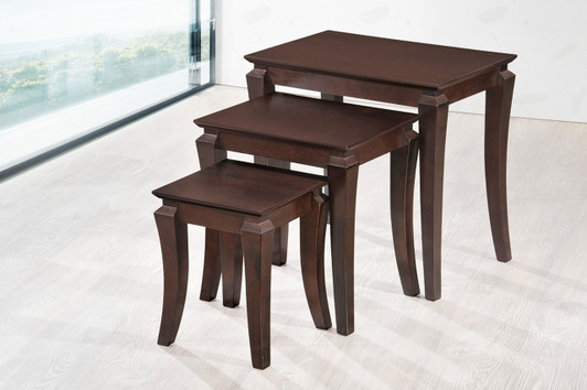 Surrey Nest Of Stools - Ant. Oak Color Surrey Nest Of Stools - Ant. Oak Color