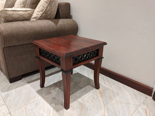 Manila Solid Top Coffee Stool   (Made on Order)
