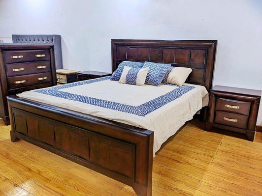 Milanee Bed - King Size (in Antique Sinari) Milanee Bed - King Size (in Antique Sinari)