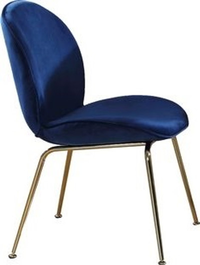 Beetle Bistro Chair - (Dark Blue/Navy Velvet) Beetle Bistro Chair - (Dark Blue/Navy Velvet)