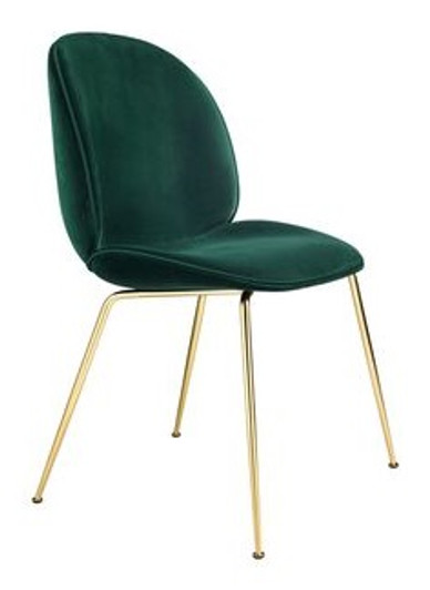 Beetle Bistro Chair - (Bottle Green Velvet) Beetle Bistro Chair - (Bottle Green Velvet)
