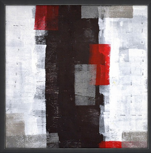 Canvas Wall Art - Square Abstract AMC134-01 (900x900)MM Canvas Wall Art - Square Abstract AMC134-01 (900x900)MM