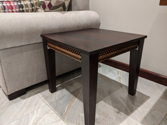 Lima End Table- in Brown Lima End Table- in Brown