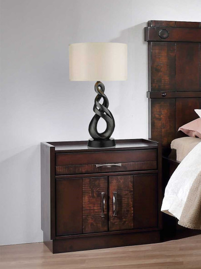 Tomaz Bedside Cabinet (in Antique Sinari) Tomaz Bedside Cabinet (in Antique Sinari)