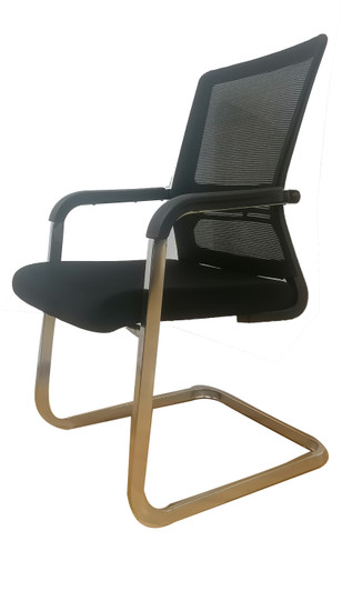 Visitors Chair HT-9020D In Black