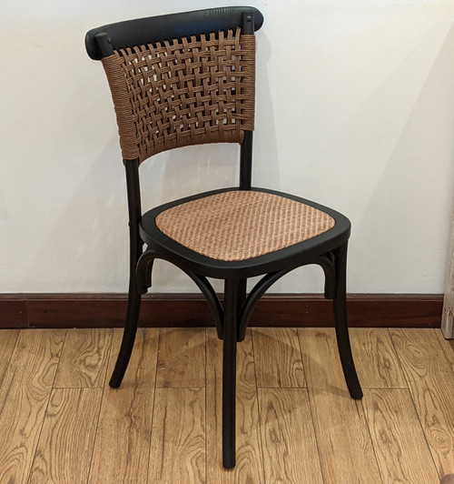 Parma Bistro Chair in Black Parma Bistro Chair in Black