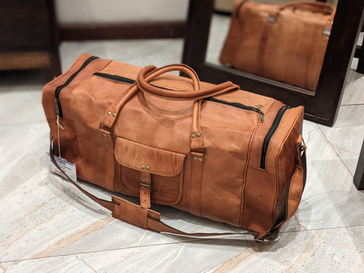 Vintage Leather Duffel Bag Vintage Leather Duffel Bag