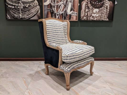 Louis Styled Accent Chair Design -12A