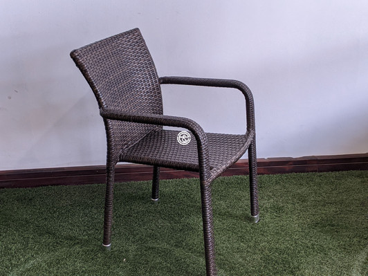 Tulip Arm Chair in Brown Tulip Arm Chair in Brown