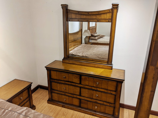 Alexandria Dresser With Mirror (in An. Meroni Color) Alexandria Dresser With Mirror (in An. Meroni Color)