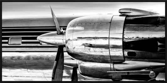Tempered Glass Wall Art - Aviation D0225-(160x80)CM