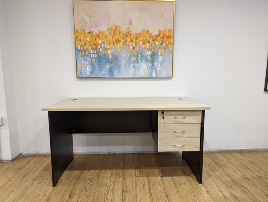 Staten Desk With 3 Drws 1500 X 750 In Elm Staten Desk With 3 Drws 1500 X 750 In Elm