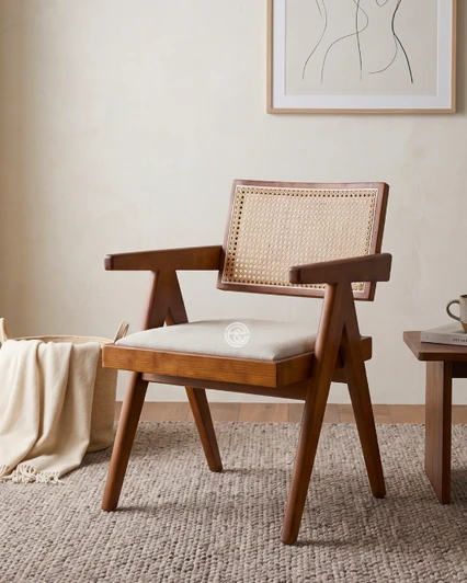 Chennai Armchair in Brown