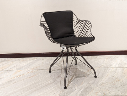 Thomas Arm Chair In Silver Thomas Arm Chair In Silver