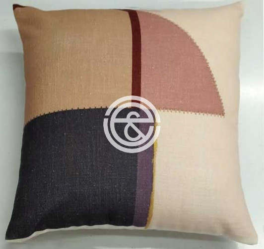 Digital Printed Cushion with Embroidery 45x45- A5607 Digital Printed Cushion with Embroidery 45x45- A5607
