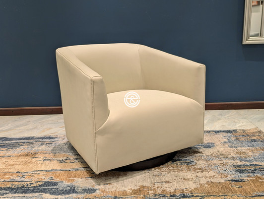 Sterling Swivel Chair in Beige Sterling Swivel Chair in Beige