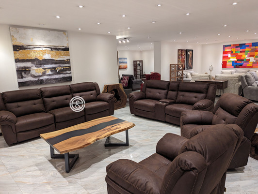 Hudson 7 Seater Recliner In Brown Hudson 7 Seater Recliner In Brown