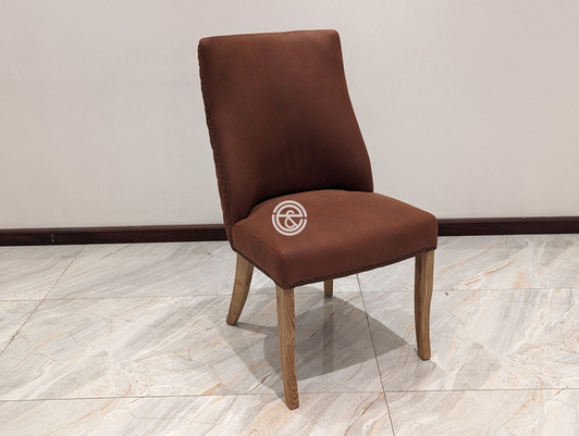 Eclipse Dining Chair With Ring Back In Brown (HK075-08) (BEC 1525) Eclipse Dining Chair With Ring Back In Brown (HK075-08) (BEC 1525)