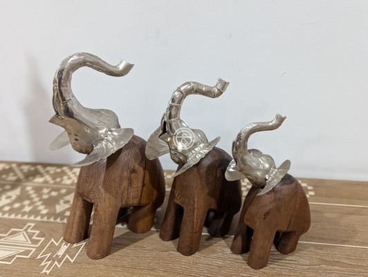 Deco Elephants - Set Of 3 Deco Elephants - Set Of 3