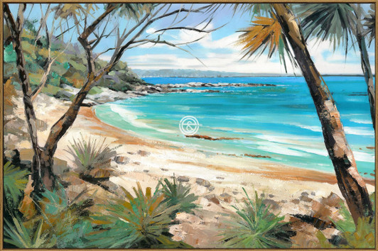 Tempered Glass Wall Art - Seascape - YSD10313-(120X80)CM-OUT OF STOCK