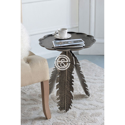 Leaf Leg Accent Table Chrome (48440) Leaf Leg Accent Table Chrome (48440)
