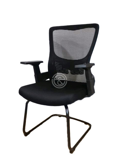 Visitors Chair HT-291D-1 In Black Mesh Visitors Chair HT-291D-1 In Black Mesh