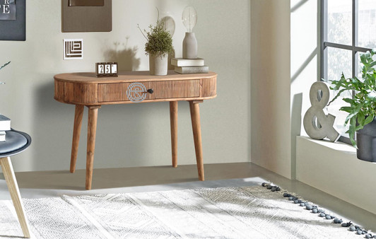 Fluted Console Table  Fluted Console Table
