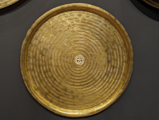 Decorative Brass Tray S (HIH0832S) Decorative Brass Tray S (HIH0832S)