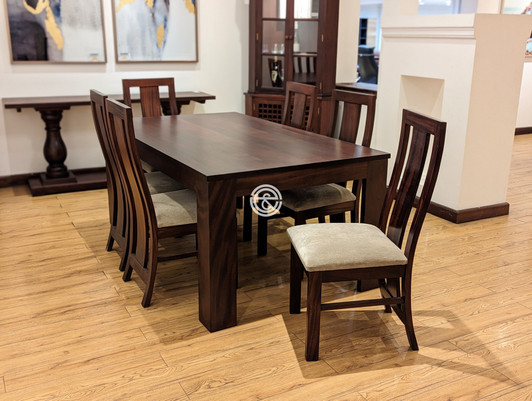 Madrid 6 Seater Dining Set (Made on Order) Madrid 6 Seater Dining Set (Made on Order)
