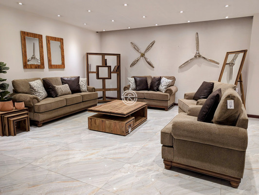 Winslow 7 Seater Sofa In Brown Winslow 7 Seater Sofa In Brown