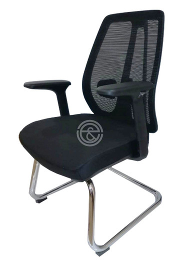 Carlos Visitors Chair 826D In Black