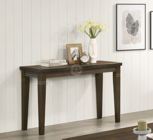 Piana Console Table In Cappucino Piana Console Table In Cappucino