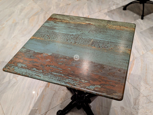 Bistro Table Top Smooth - Canyon Painted (70X70CM) Bistro Table Top Smooth - Canyon Painted (70X70CM)