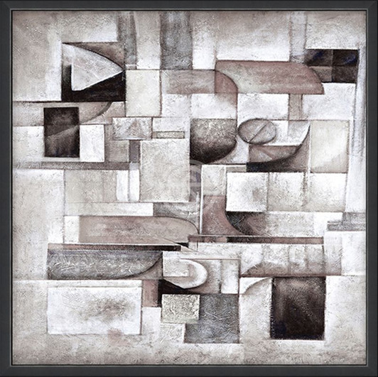 Canvas Wall Art -Geo-abstract 1 - AMY234-01(600x600)MM-OUT OF STOCK Canvas Wall Art -Geo-abstract 1 - AMY234-01(600x600)MM-OUT OF STOCK