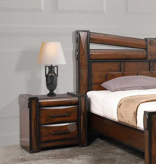 Valentino Bedside Cabinet (in Antique Sinari) Valentino Bedside Cabinet (in Antique Sinari)