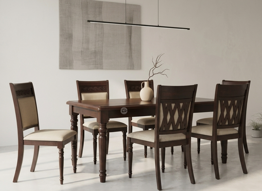 Newton 7Pc Dining Set (1.8X1.0m) 
