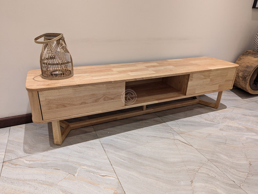 YG 3604 TV Cabinet 1.8M In Natural Finish YG 3604 TV Cabinet 1.8M In Natural Finish
